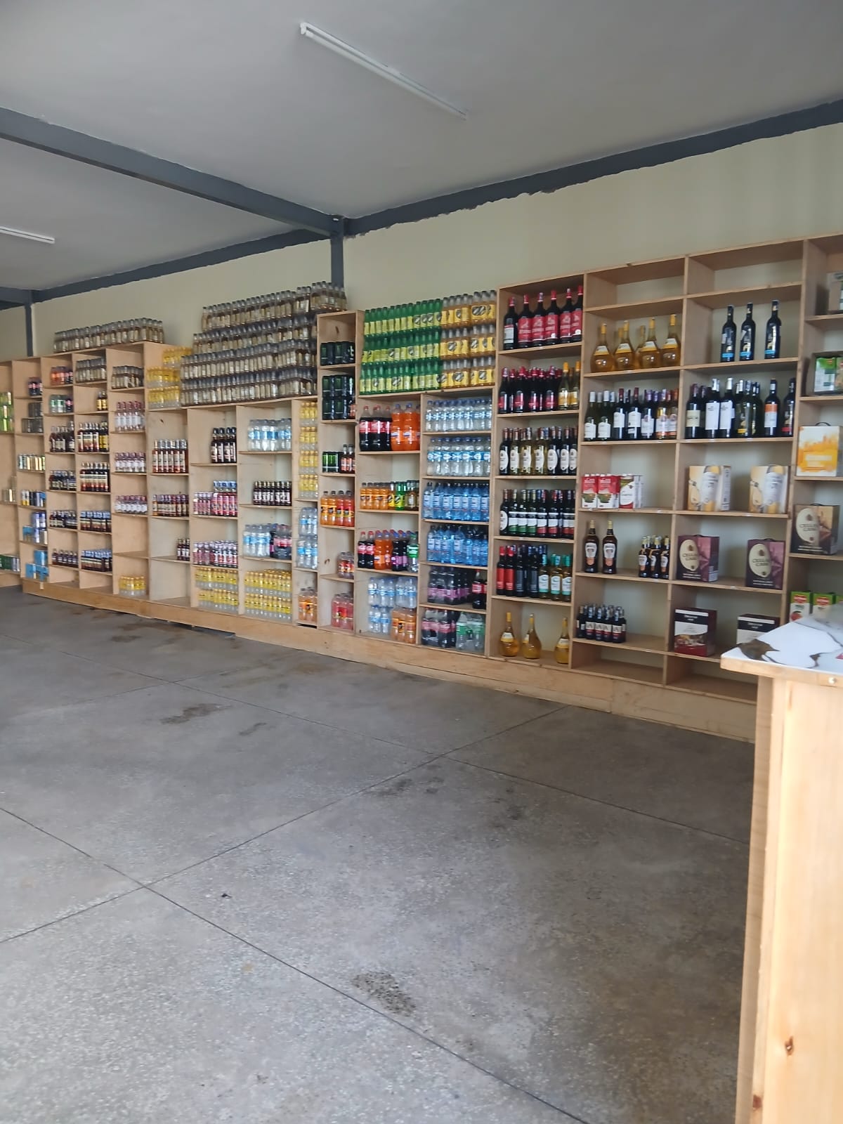 Wide Selection Inside Kunene Beverages